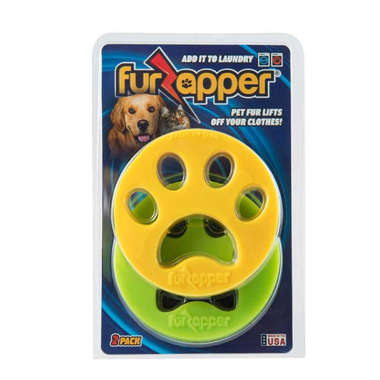 FurZapper Pet Hair Removers for Laundry. These silicone/rubber pet hair removers can be used in the washing machine, tumble dryer, or directly on clothes/linen.